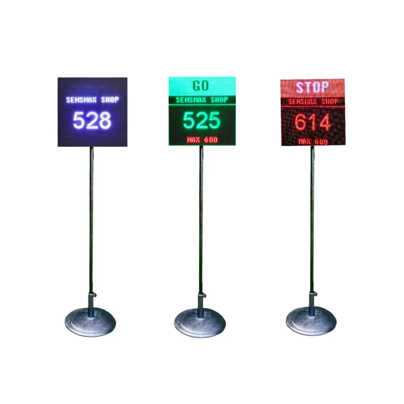 [210110] SensMax Indoor/Outdoor Bright LED Display for Occupancy Monitoring