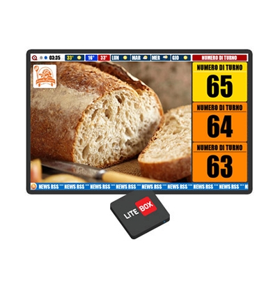 LCD main display management box - LITE software