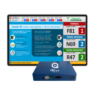 [98182] LCD main display box PRO - LCD/PHARMA software (Cloud)